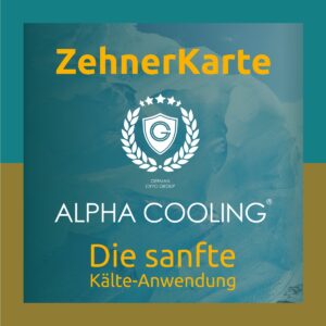 Alpha Cooling Kälteanwendung 10er Karte endlich schmerzfrei