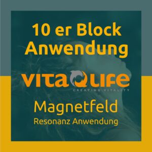 Vita LIFE 10er Block Magnetfeld Resonanz Anwendung endlich schmerzfrei