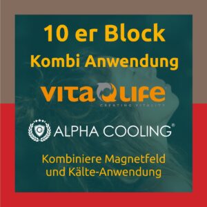 Kombi Anwendung Alpha Cooling Vita LIFE endlich schmerzfrei